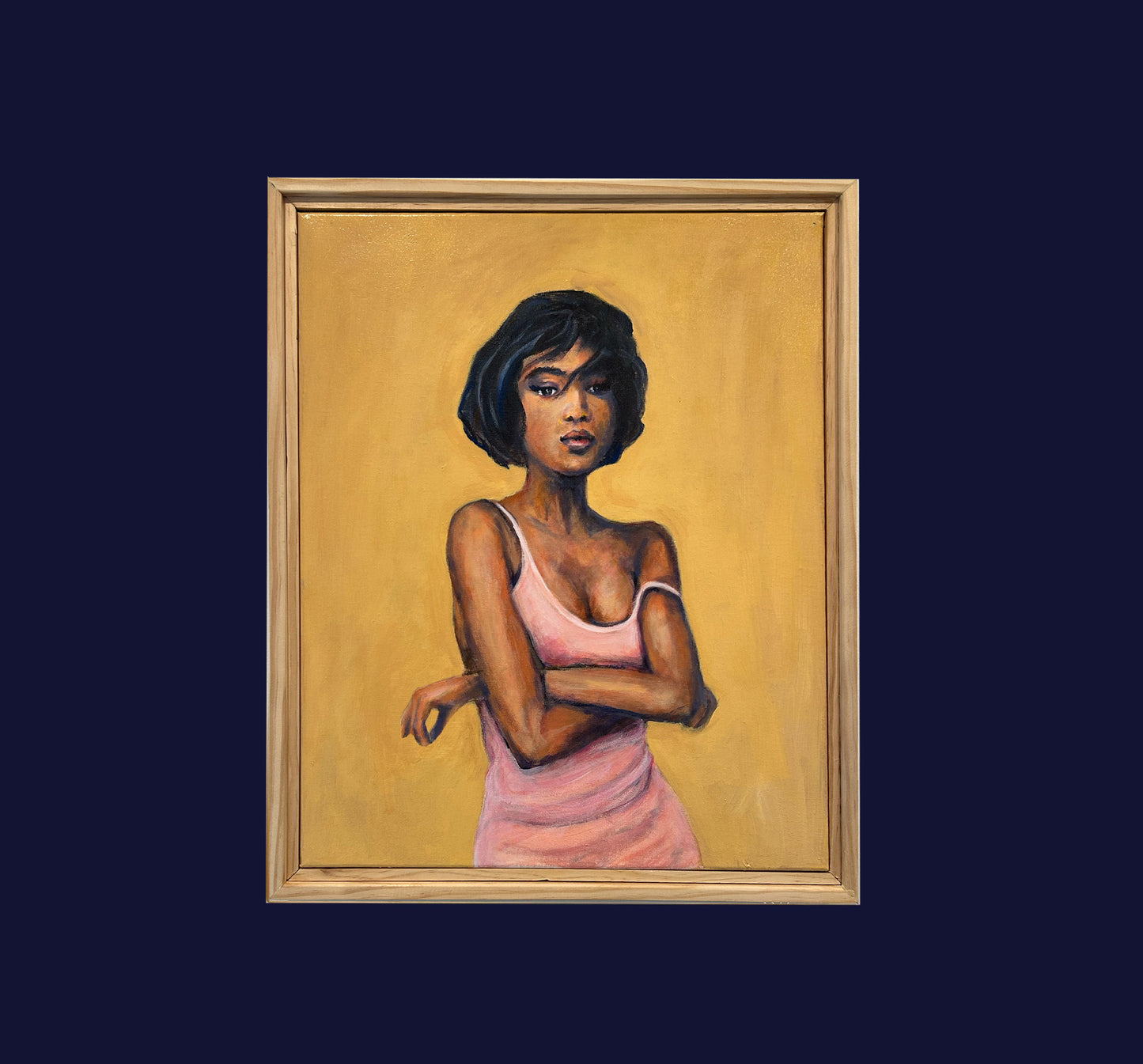 Girl in Pink Dress - 2025