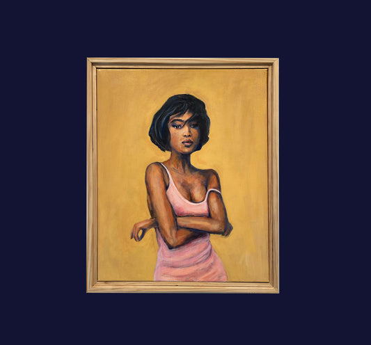 Girl in Pink Dress - 2025